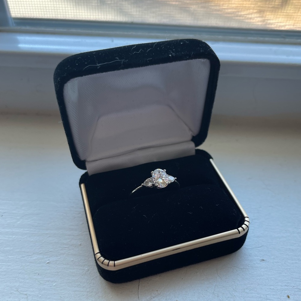 Olive Avenue 8x6mm Rosemary Ring